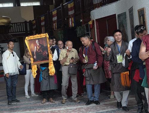 Anniversaire du Dalaï-Lama, Pagode Vincennes, Paris, juillet 2019. Crédit : DR