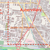 Plan du quartier des grossistes à Aubervilliers 